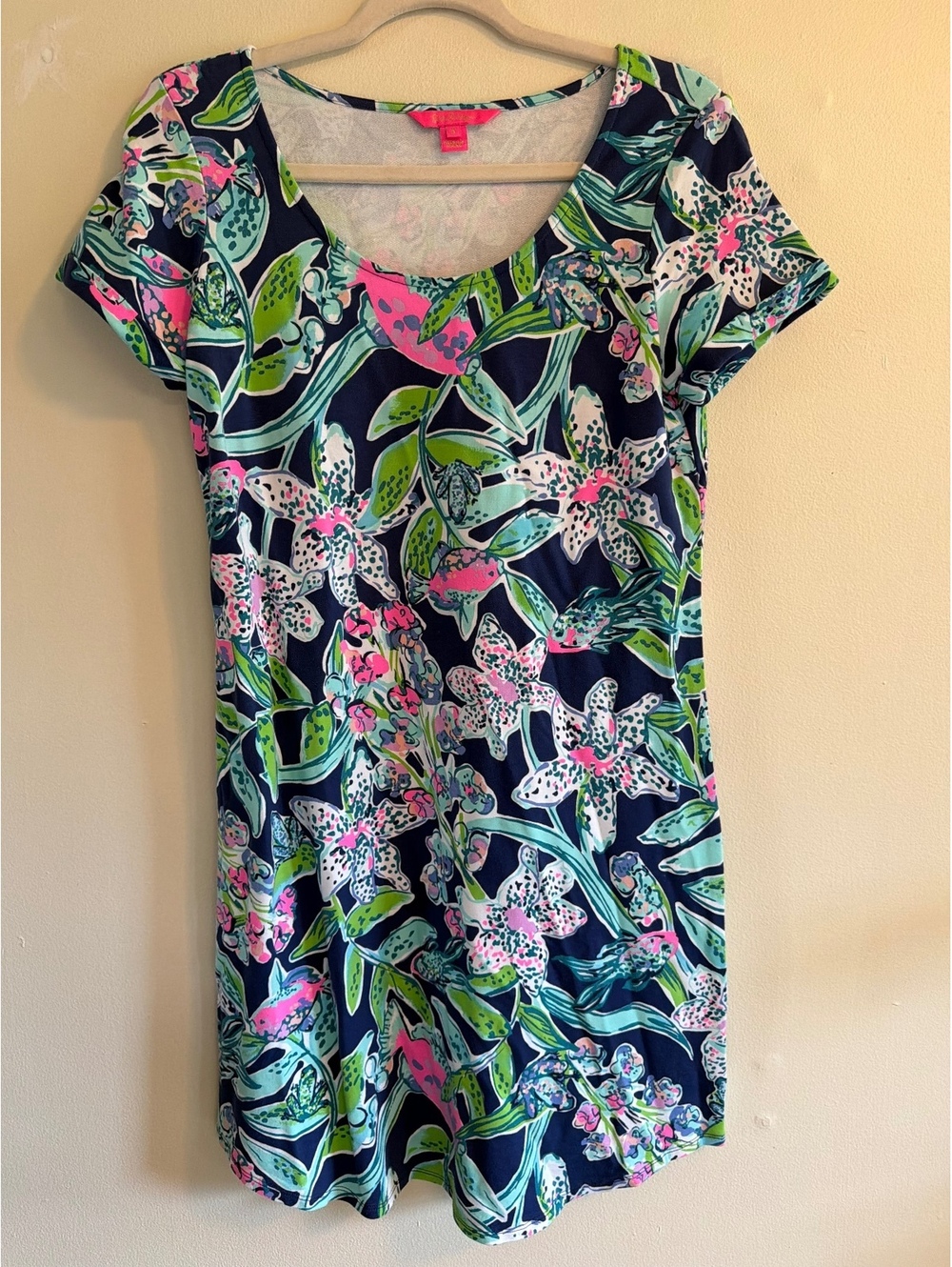 Lilly Pulitzer Tammy Dress “Sway This Way” Scoop Neck Size Small